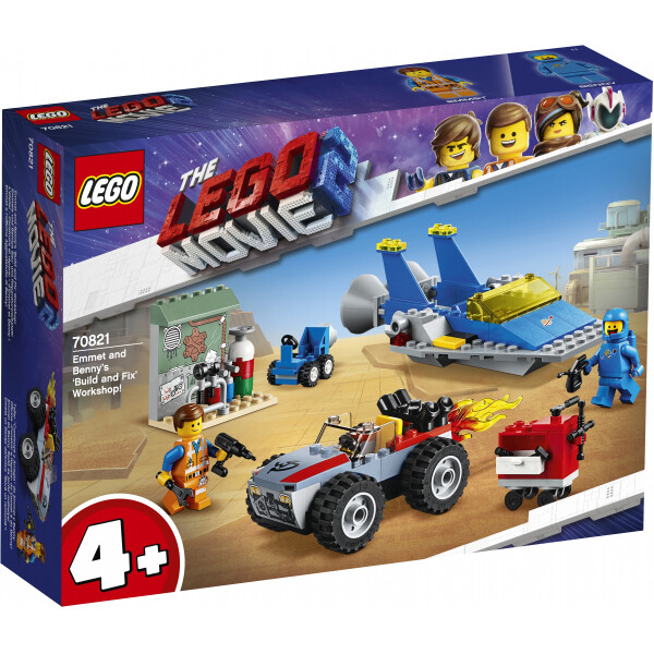 

The LEGO® Movie Мастерская Эммета и Бенни «Строй-ремонтируй»! (70821)