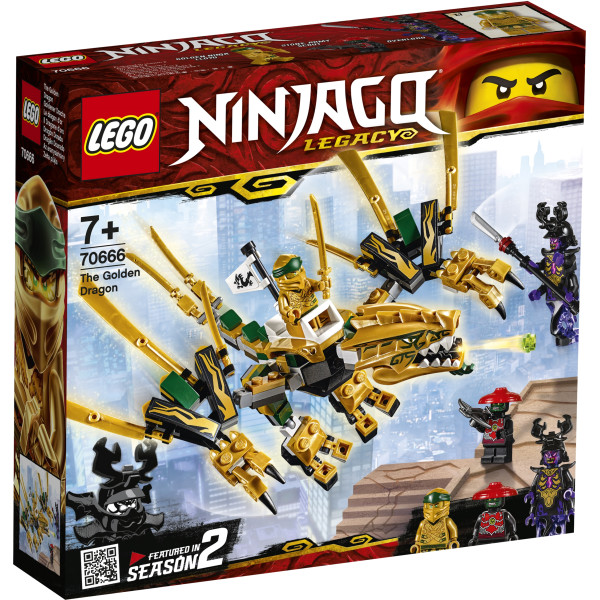 

Конструктор LEGO NINJAGO Золотой дракон (70666)