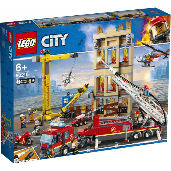 

LEGO City Городская пожарная бригада (60216)