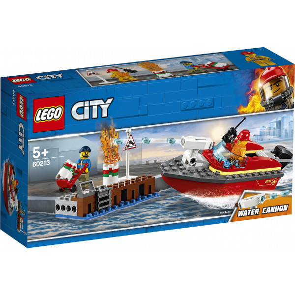 

Конструктор LEGO City Пожар на причале (60213)