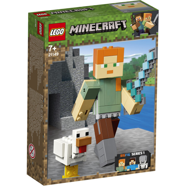 

LEGO Minecraft Алекс с цыпленком (21149)