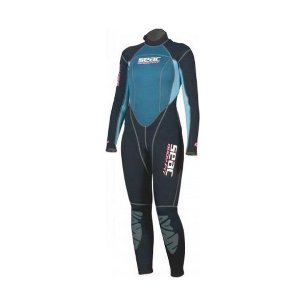 

женский Seac Sub Body Fit 3mm Black-Blue L
