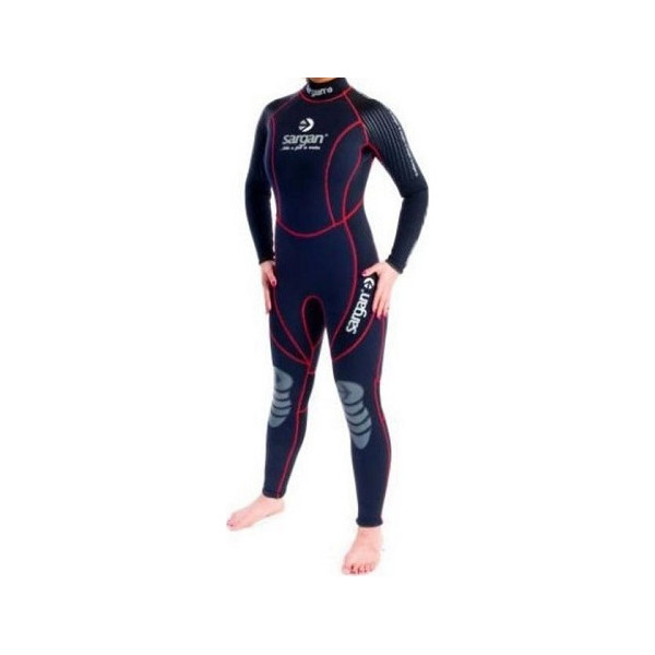 

женский Sargan Nero Mono 5mm Black-Red L