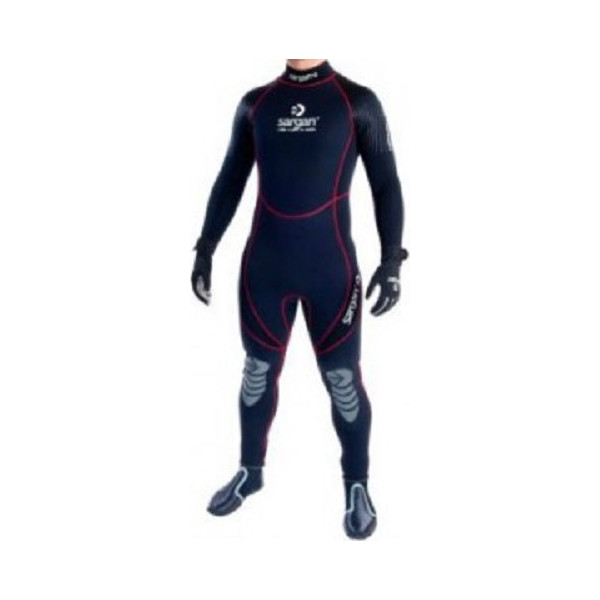 

Sargan Nero Mono 5mm Black-Red XL