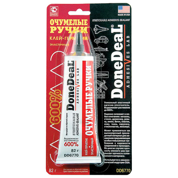 

Эластичный клей-герметик DoneDeal (DD6770)