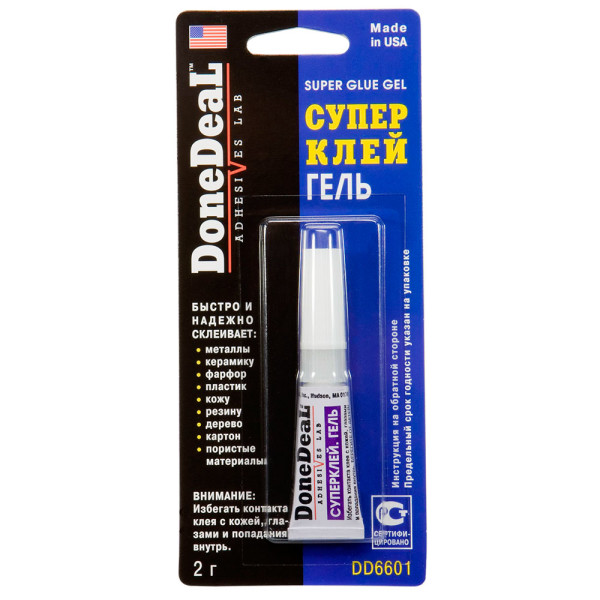 

Суперклей (гель) DoneDeal (DD6601)
