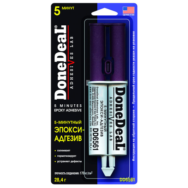 

Эпокси-адгезив (прозрачный) DoneDeal (DD6561)