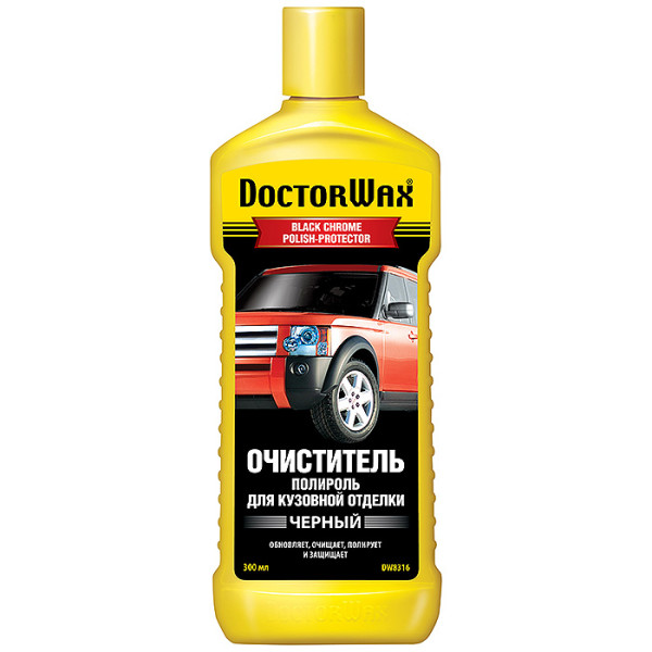 

Полироль для декоративной кузовной отделки "черный" Doctor Wax (DW8316)
