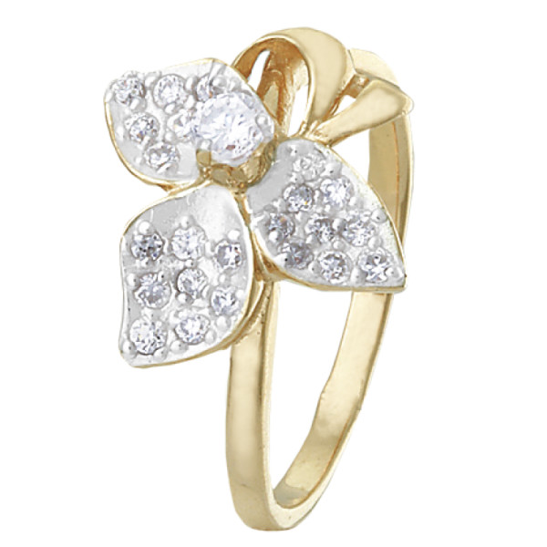 

Кольцо из серебра с куб. циркониями, размер 17.5 (273598)