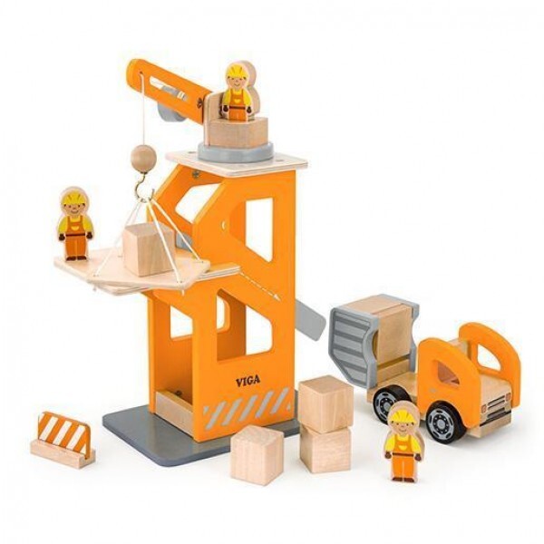 

Игровой набор Viga Toys "Строительная площадка" (51616)