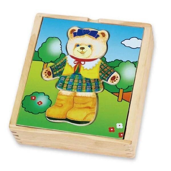 

Игровой набор Viga Toys "Гардероб медведицы" (56403)