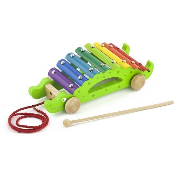 

Игрушка-каталка Viga Toys "Крокодил" (50342)