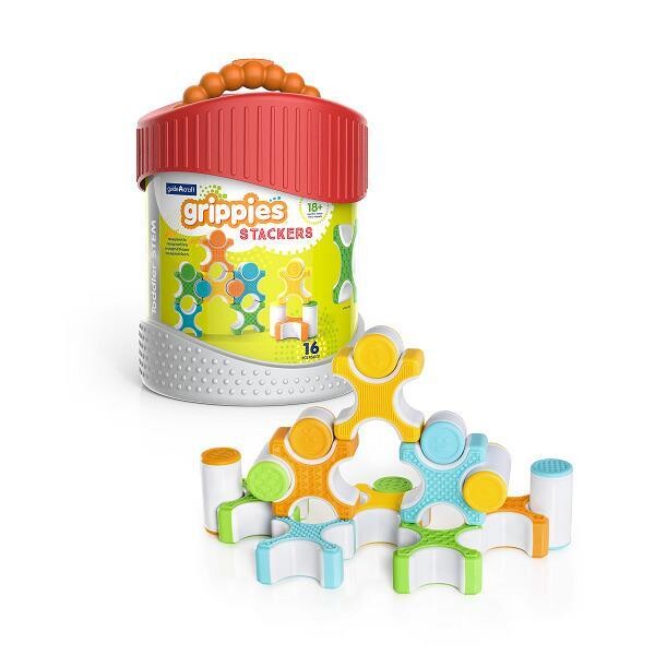 

Конструктор Guidecraft Grippies Stackers, 16 деталей (G8313)