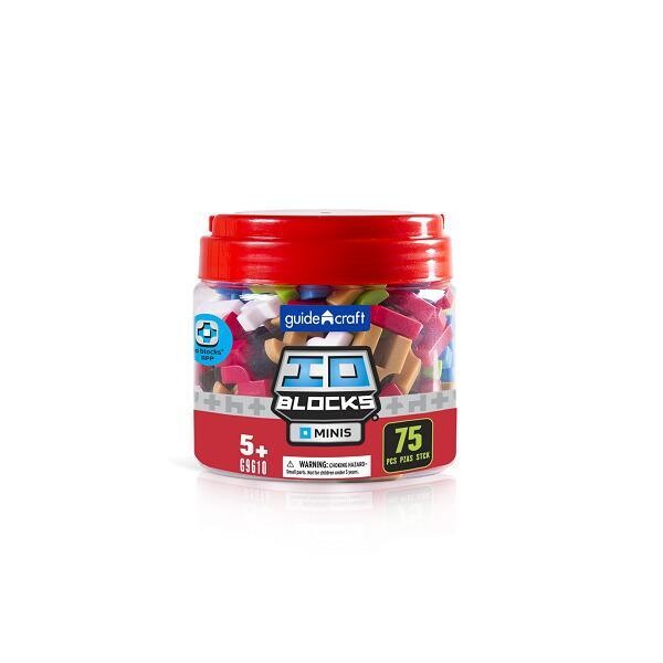 

Конструктор Guidecraft IO Blocks Minis, 75 деталей (G9610)