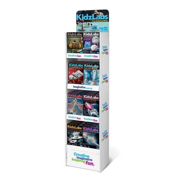 

Стеллаж 4M для 32 наборов серии Kidz Labs (00-05039)