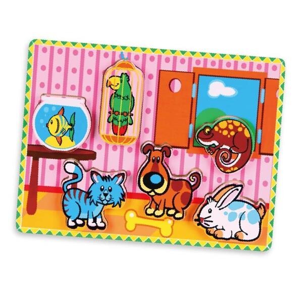 

Пазл Viga Toys "Домашние животные" (56440)
