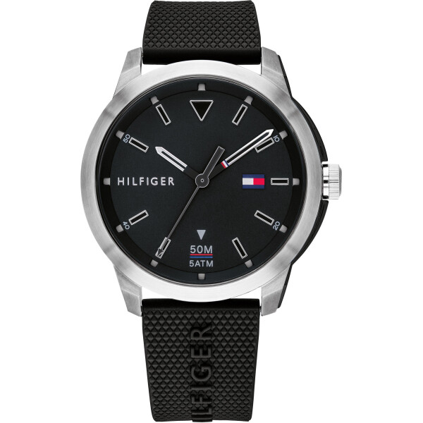

Кварцевые часы TOMMY HILFIGER черный