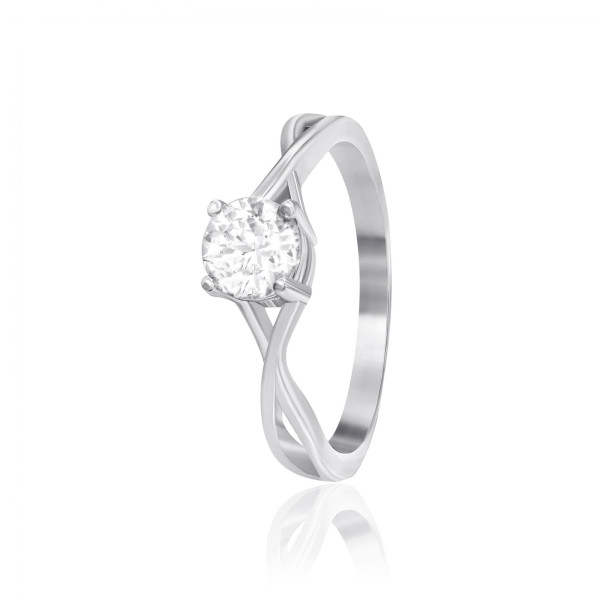 

Кольцо из серебра с Swarovski Zirconia, размер 16 (813352)