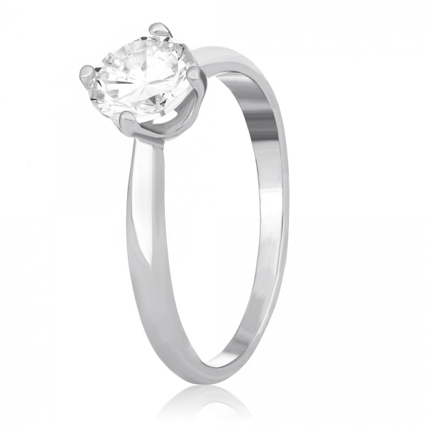 

Кольцо из серебра с Swarovski Zirconia, размер 16.5 (813357)