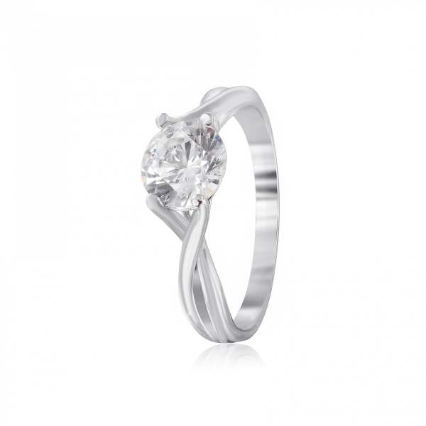 

Кольцо из серебра с Swarovski Zirconia, размер 16 (813534)