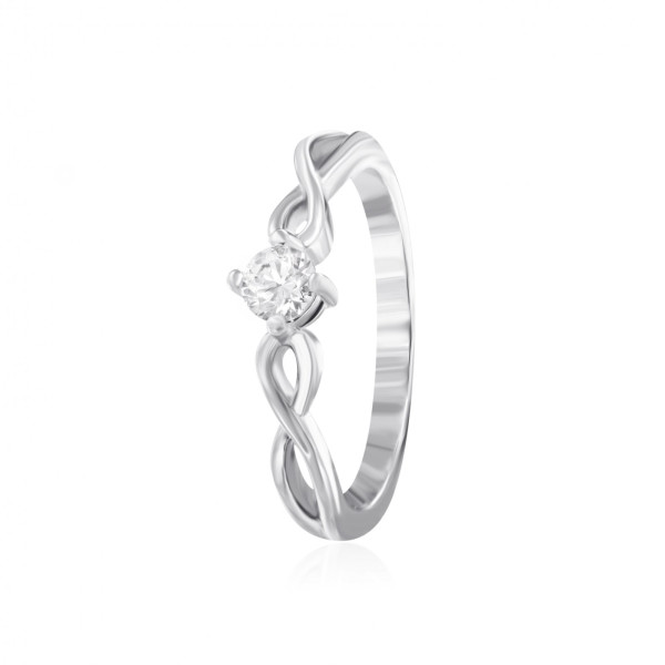 

Кольцо из серебра с Swarovski Zirconia, размер 17 (813668)