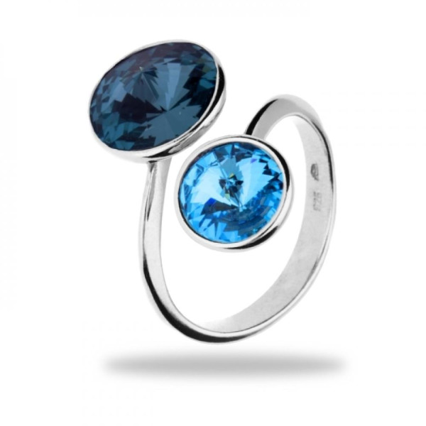 

Кольцо с кристаллами Swarovski (818024)