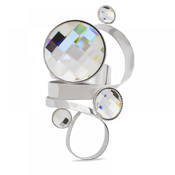 

Кольцо с кристаллами Swarovski (820539)