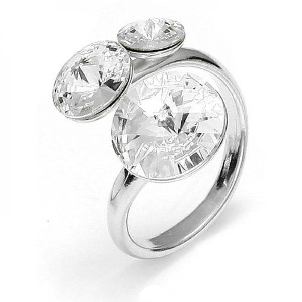 

Кольцо с кристаллами Swarovski (822260)