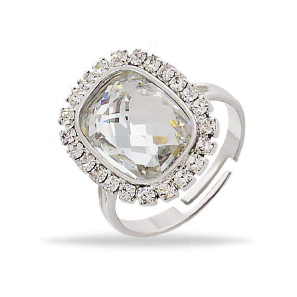 

Кольцо с кристаллами Swarovski (823122)