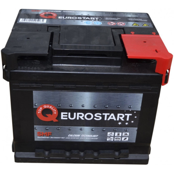 

Автомобильный аккумулятор EUROSTART 50AAh (-/+) (430EN) 550012043