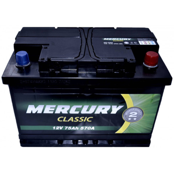 

MERCURY CLASSIC 75Ah Ев (-/+) (540EN) , 25916