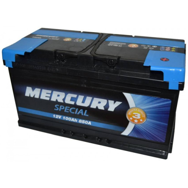 

Автомобильный аккумулятор MERCURY SPECIAL 100А Ев (-/+) (850EN) 25923