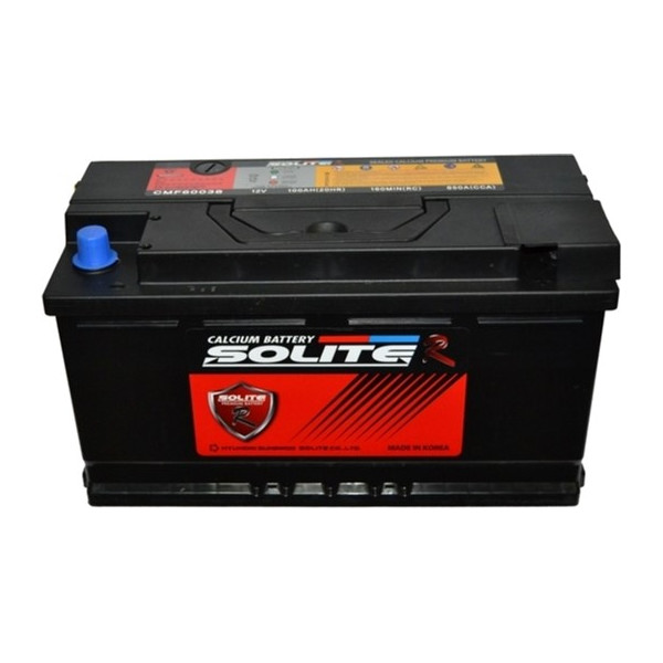 

Автомобильный аккумулятор SOLITE R 100Ah Ев (-/+) (850CCA) CMF60038