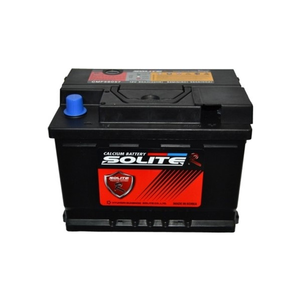 

Автомобильный аккумулятор SOLITE R 60Ah Ев (-/+) (550CCA) , CMF56057