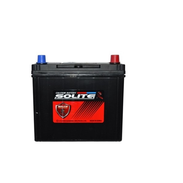 

Автомобильный аккумулятор SOLITE R Japan 56Ah Ев (-/+) HONDA (520CCA) , 70B24LS