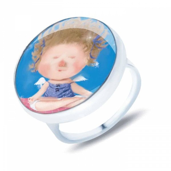 

Кольцо из серебра, размер 18.5 (826719)