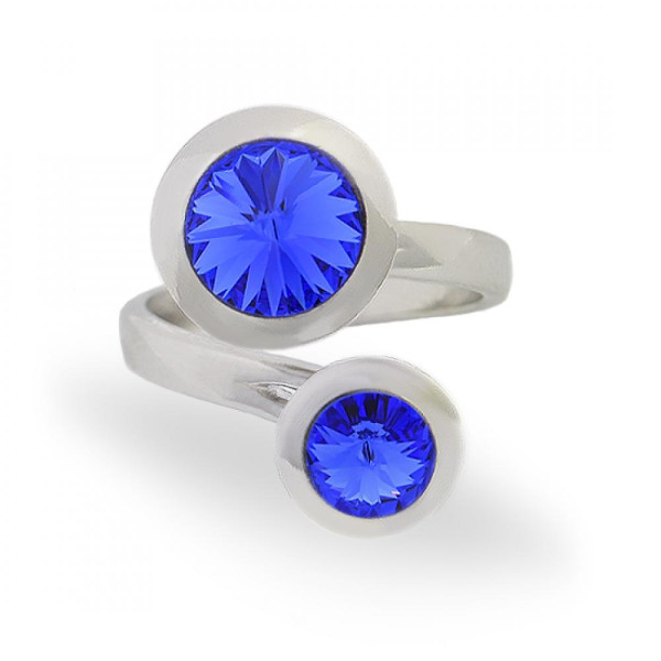 

Кольцо с кристаллами Swarovski (829347)