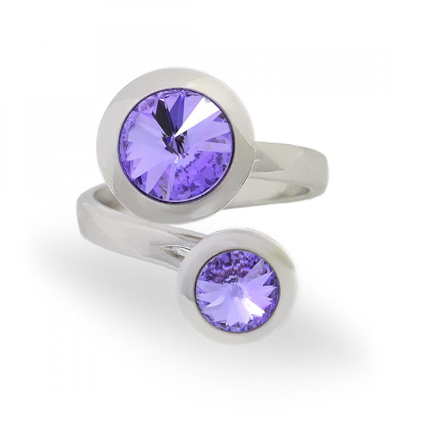 

Кольцо с кристаллами Swarovski (829351)