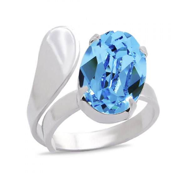 

Кольцо с кристаллом Swarovski (829434)