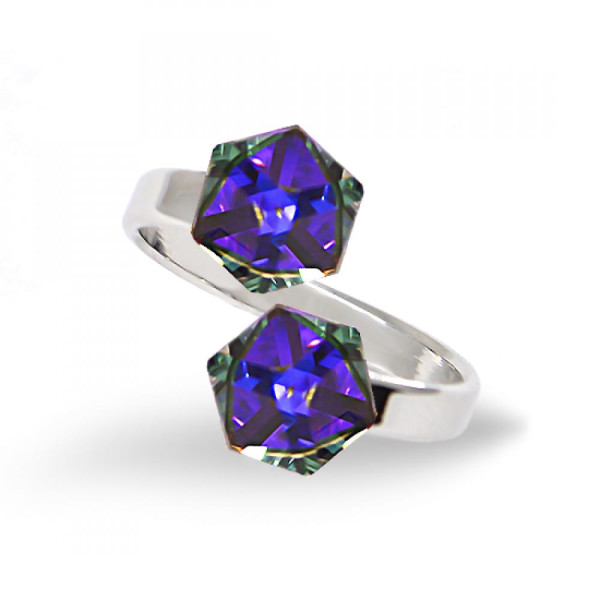 

Кольцо с кристаллами Swarovski (829496)