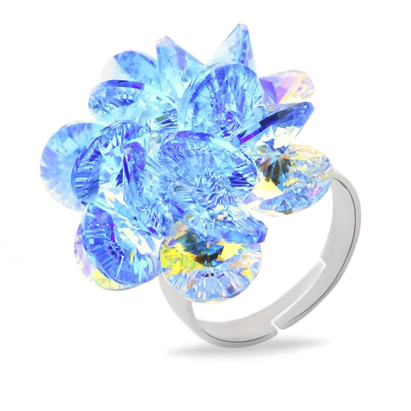 

Кольцо с кристаллами Swarovski (853007)