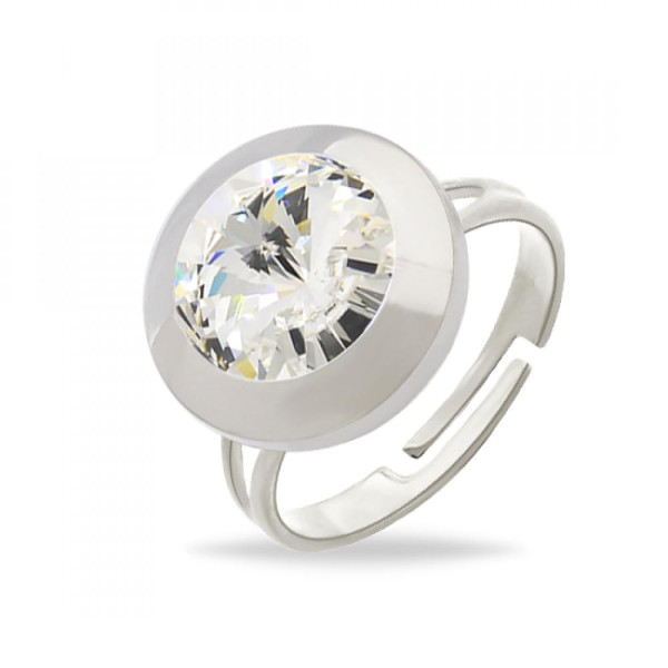 

Кольцо с кристаллом Swarovski (853069)
