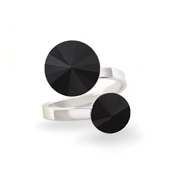 

Кольцо с кристаллами Swarovski (853918)