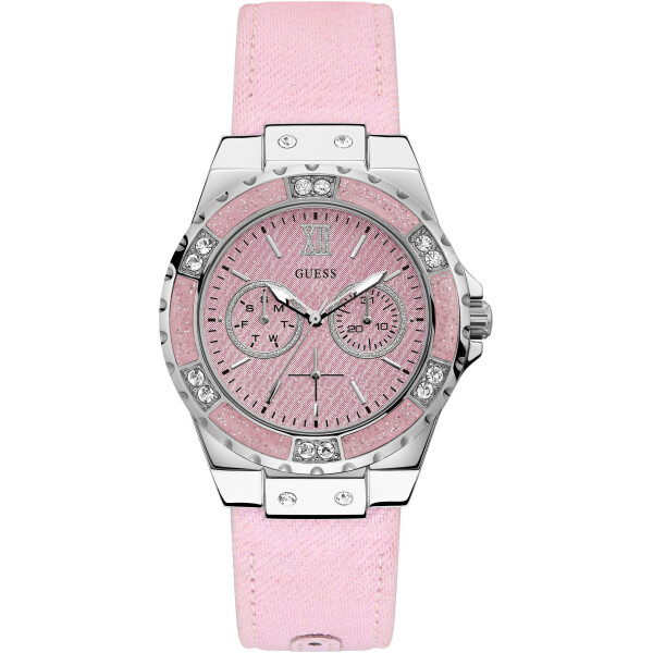 

Многофункциональные часы Guess розовый
