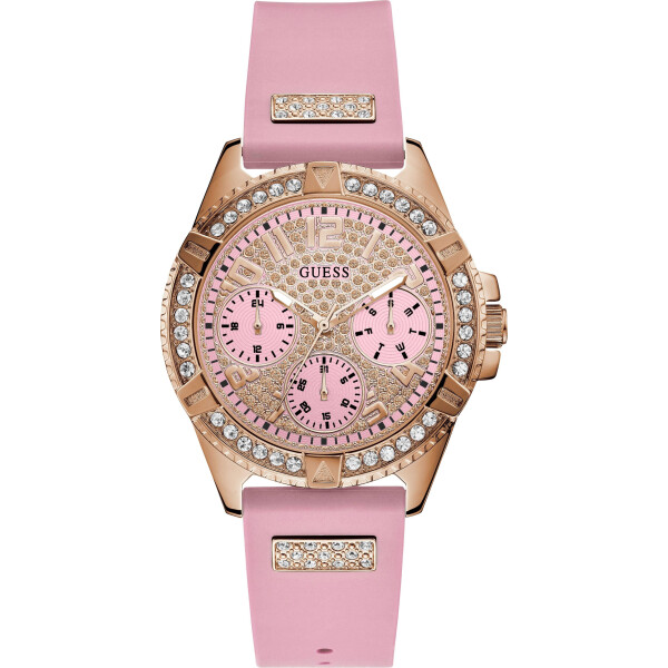 

Многофункциональные часы Guess розовый