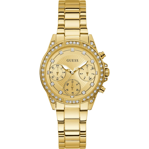 

Многофункциональные часы Guess золотой