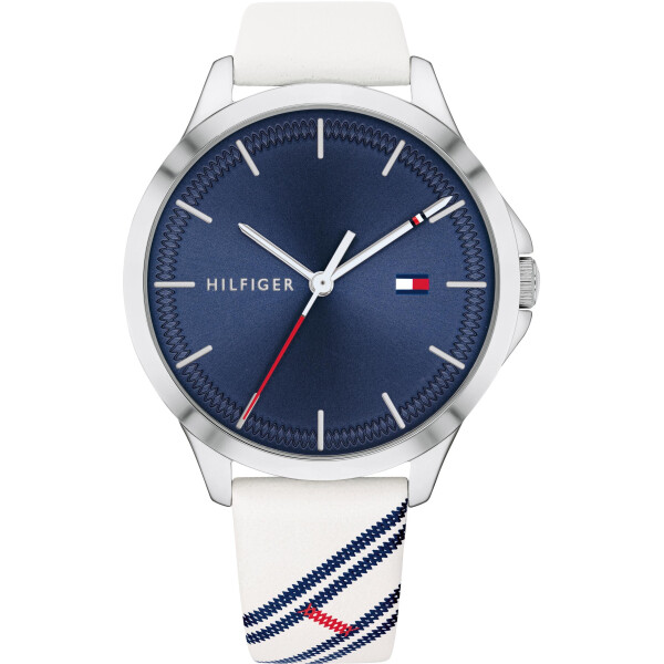 

Кварцевые часы TOMMY HILFIGER белый-синий