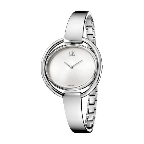 

Кварцевые часы Calvin Klein серебряный