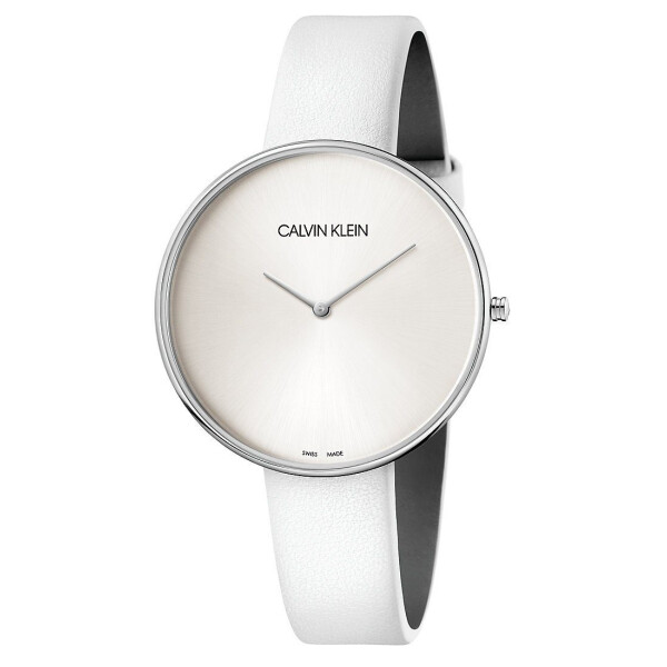 

Кварцевые часы Calvin Klein белый Один размер