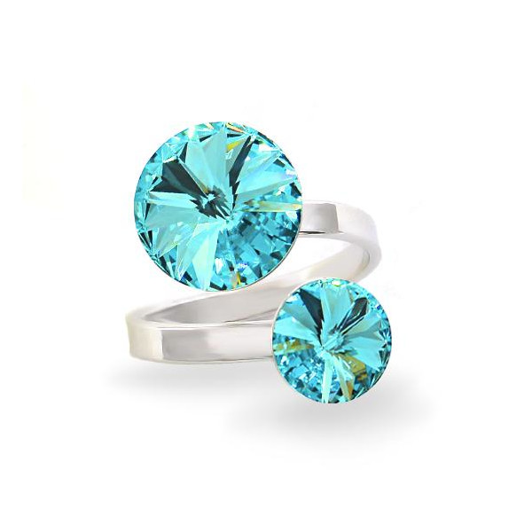 

Кольцо с кристаллами Swarovski (1312575)